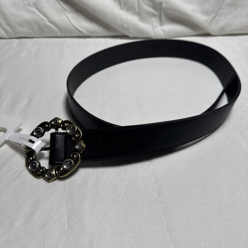 Jessica Simpson Women's Belt Black Large